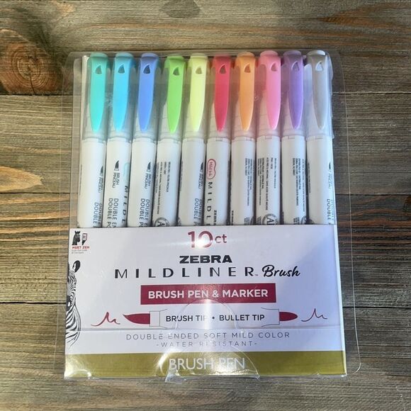 ZEBRA Mildliner Pens (10 count) - Picture 5 of 6